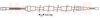 VW 291609702A Cable, parking brake